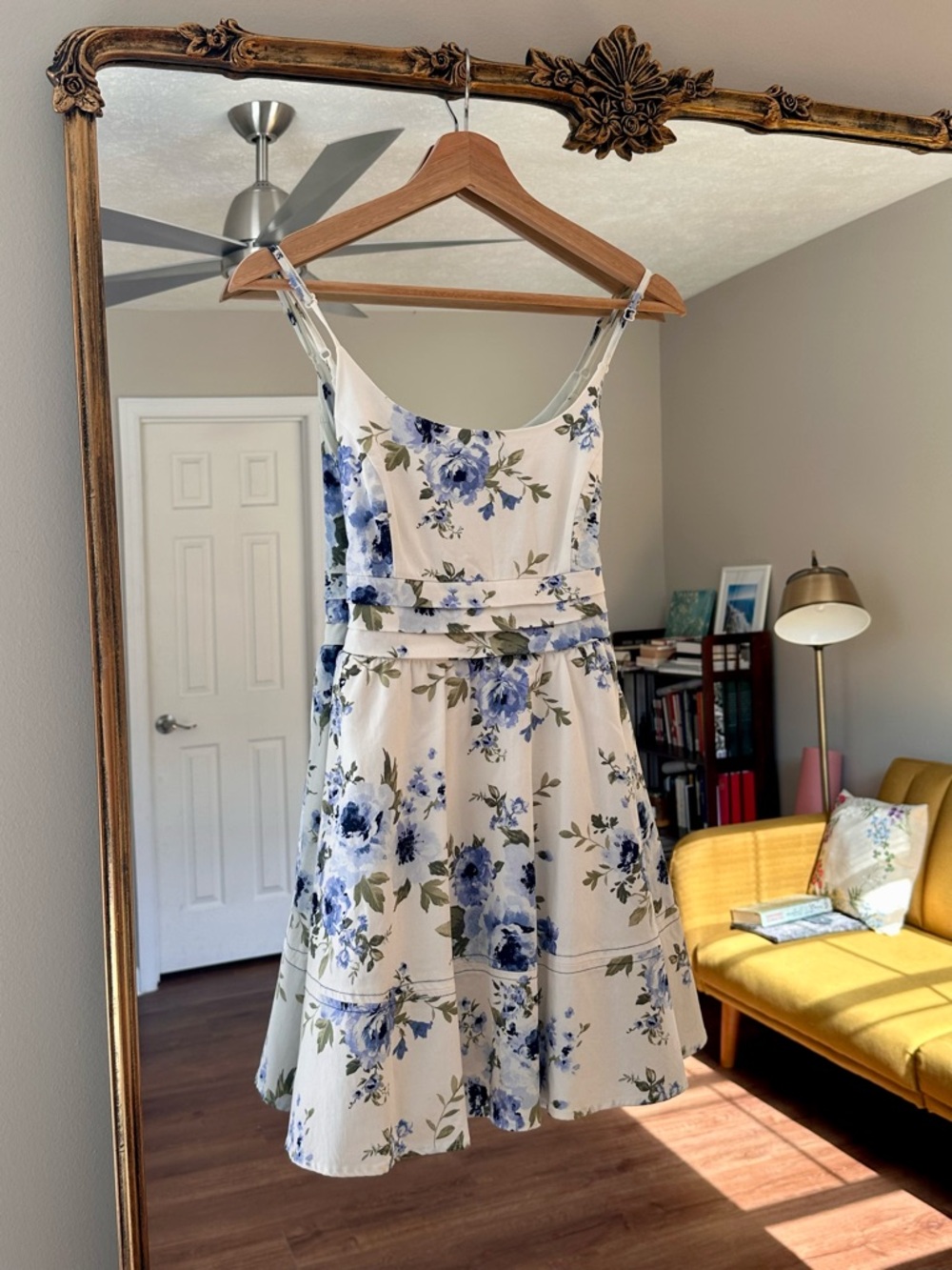 Francesca's A Line Floral Dress